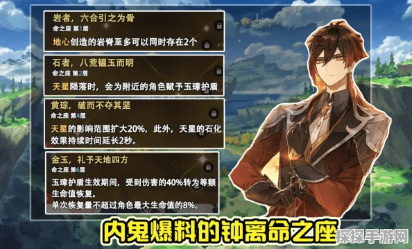 原神钟离命座全解析，追求满命，值得吗？
