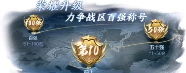王者荣耀50强与100强图标显示全攻略