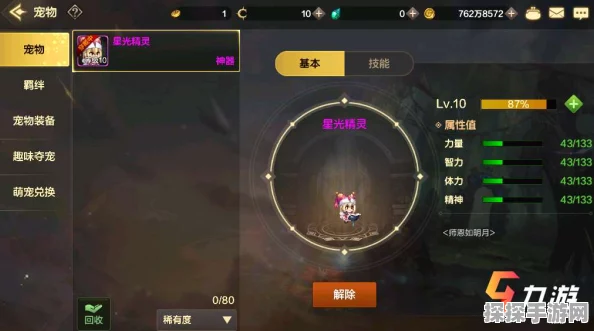 DNF手游70版本最强宠物装备及顶级宠物深度解析