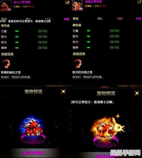 DNF手游70版本最强宠物装备及顶级宠物深度解析