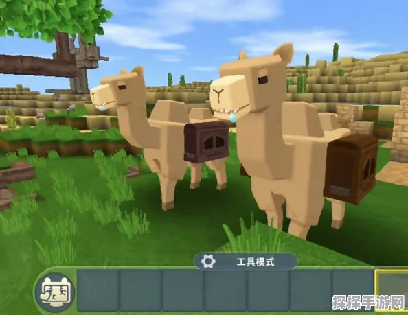 迷你世界骆驼驯服全攻略，沙漠之舟的征服之旅
