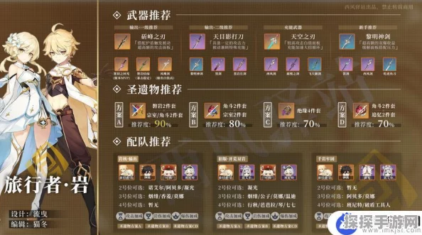 原神岩主圣遗物搭配全攻略
