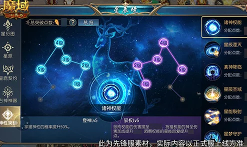 魔域口袋版迎来重大革新，全新星辰之力系统上线，职业平衡再升级