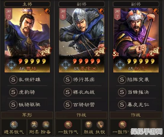 手游资讯，三国志·战略版曹操开荒战法全解析
