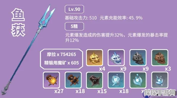 原神渔获怎么得？鱼叉武器获取方法详解