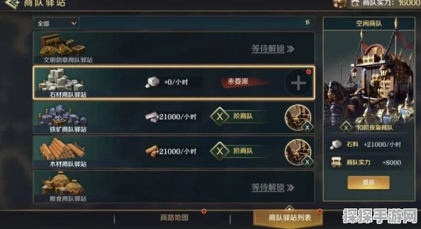 文明与征服商贸之旅玩法全攻略