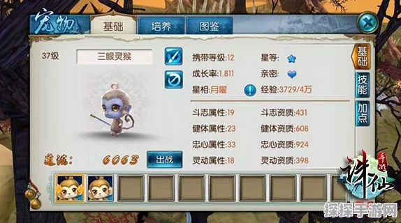 诛仙手游稀有宠物大全，解锁你的专属萌宠之旅