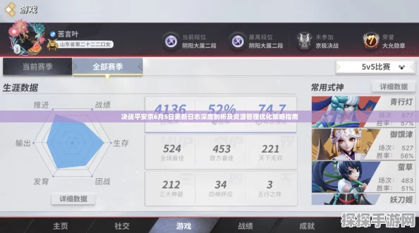 决战平安京内存清理指南，优化游戏体验，畅享流畅对战