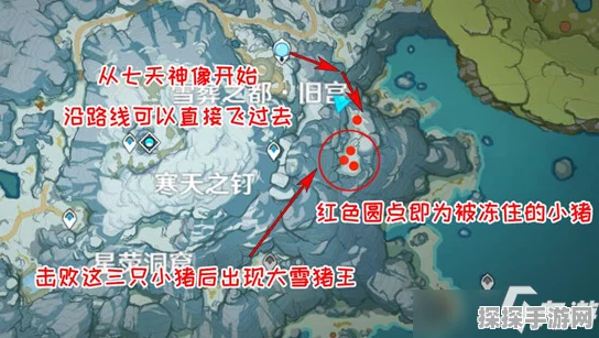 原神手游资讯，大雪猪王的肉获取攻略全解析