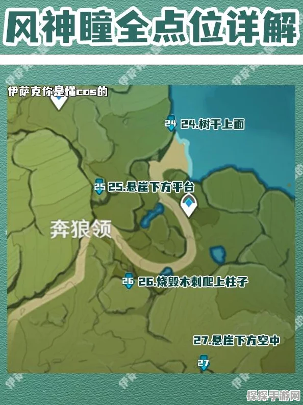 原神风神瞳全攻略，位置分布图与获取方法深度解析
