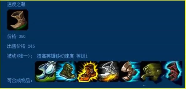 LOL手游鞋子效果深度解析，助你驰骋峡谷，精准制胜