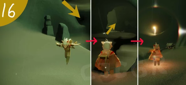 手游资讯，光遇暮土先祖与光之翼全攻略