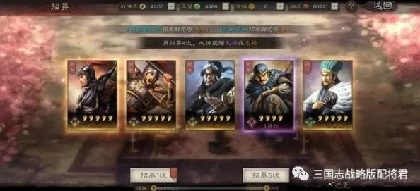 三国志战略版核心武将揭秘，五大核心武将深度解析
