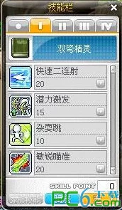 冒险岛手游双弩精灵技能加点全攻略
