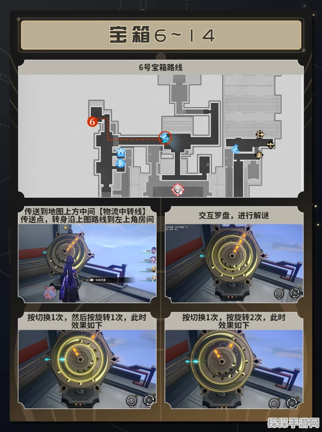 崩坏星穹铁道手游深度攻略，地图宝箱全解锁指南震撼发布