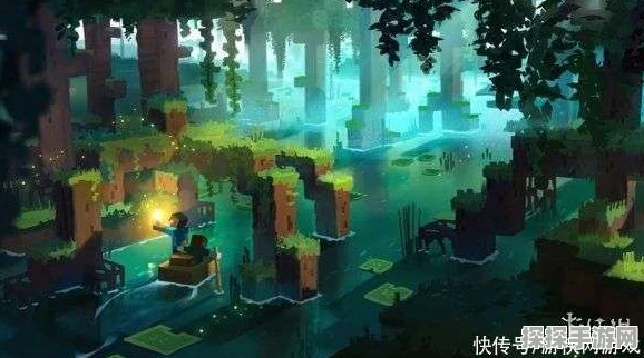 我的世界手游月蚀光与暗，揭秘故人所在，探索神秘沼泽