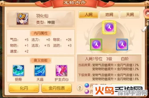 梦幻诛仙手游，宠物内丹与资源管理精妙策略深度解析
