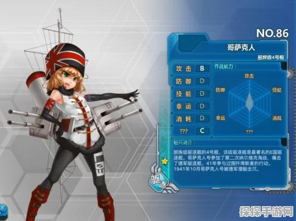 战舰少女R驱逐舰哥萨克人获取途径及全面属性揭秘