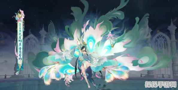 阴阳师手游震撼更新，孔雀明王全新典藏皮肤华丽登场