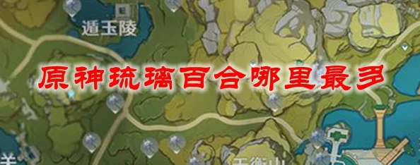 原神琉璃百合获取地点攻略详解，探索最佳采集路线与隐藏点标记指南