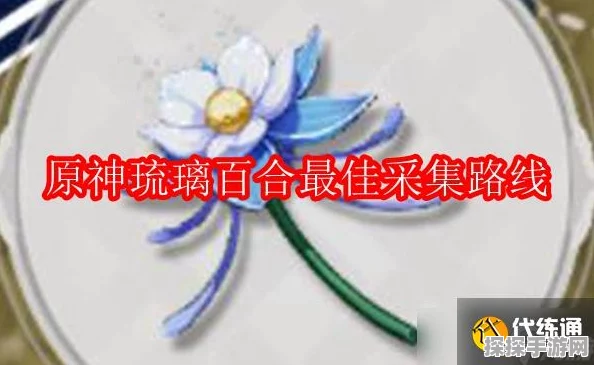 原神琉璃百合获取地点攻略详解，探索最佳采集路线与隐藏点标记指南