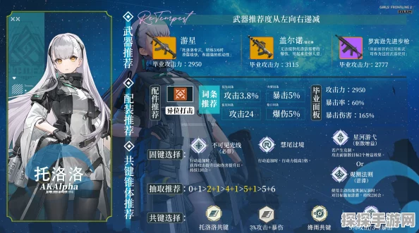手游资讯，少女前线2追放莫洛12图鉴全面解析