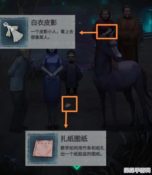 手游资讯，揭秘纸嫁衣第四章皮影书位置