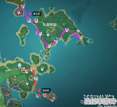 原神破旧的刀镡稻妻分布及高效速刷路线图