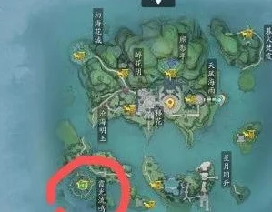 天涯明月刀手游锦鲤先人秘藏探秘全攻略，秘藏4位置独家揭秘