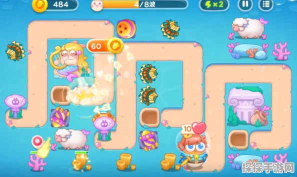 保卫萝卜4海的闺女第4关通关全攻略