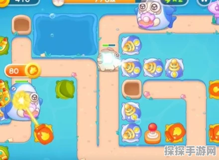 保卫萝卜4海的闺女第4关通关全攻略