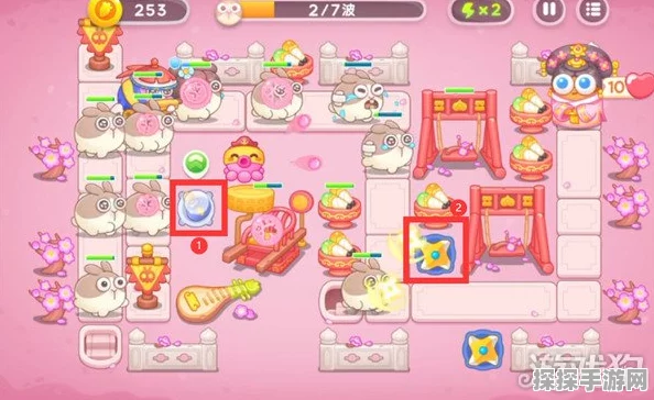 保卫萝卜4秋妃传第30关满星通关攻略详解