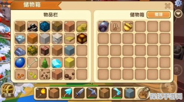 迷你世界生存模式背包格子扩容全攻略