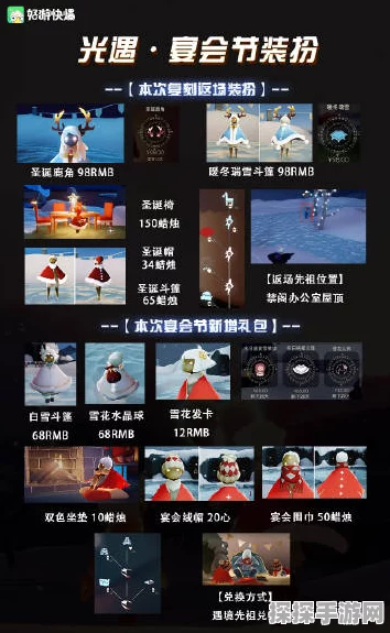 手游资讯，光遇极光季白雪斗篷购买指南