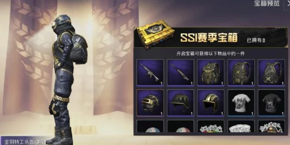 和平精英金羽特工套装闪耀登场，揭秘其所属赛季精彩瞬间