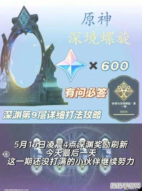 原神深境螺旋第三层攻略详解，助力玩家突破难关