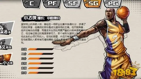 街头篮球手游SG得分后卫技能选择推荐