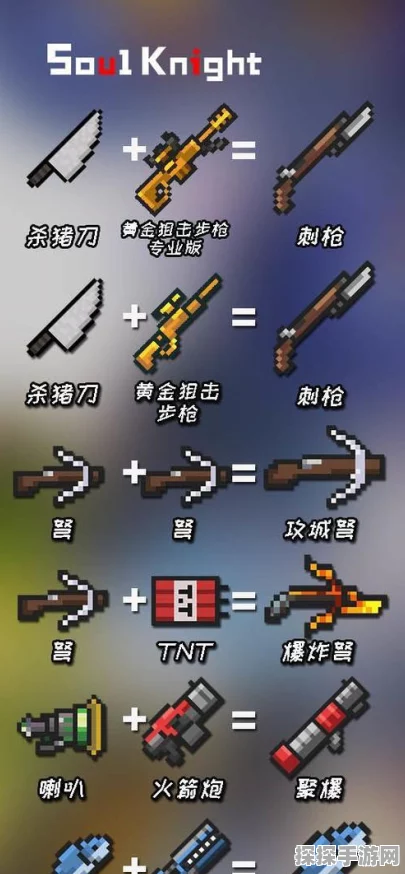 手游资讯，揭秘元气骑士宙斯之矛的合成秘籍