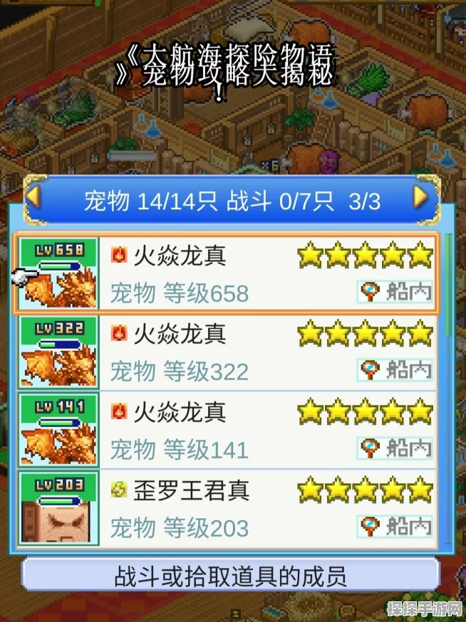 大航海探险物语宠物搭配与孵化全攻略