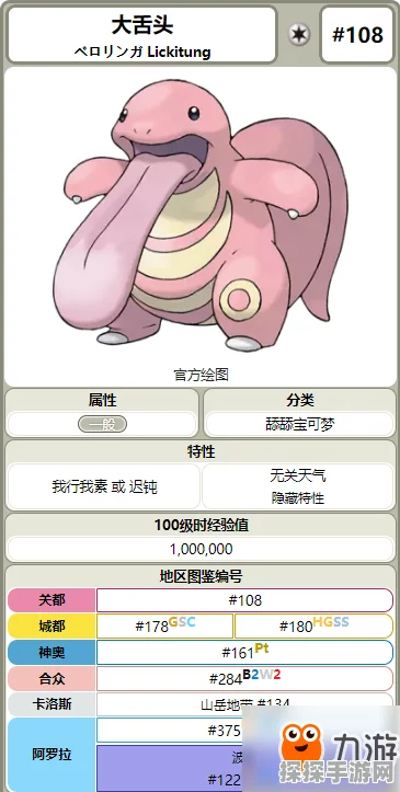 手游资讯，口袋妖怪复刻大舌头性格选择深度解析