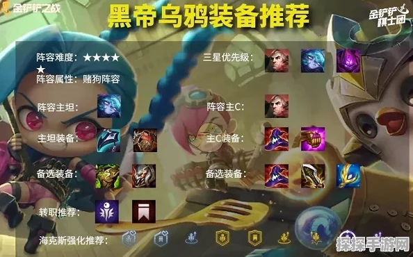 金铲铲之战帝国乌鸦装备秘籍，解锁制霸战场的终极攻略