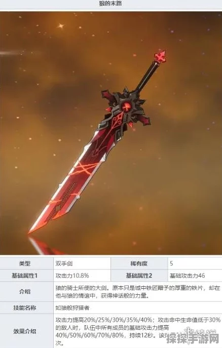 原神迪卢克武器精选，毕业武器推荐全解析