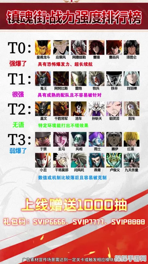 手游资讯，万国觉醒统帅排行榜开局统帅强度大揭秘