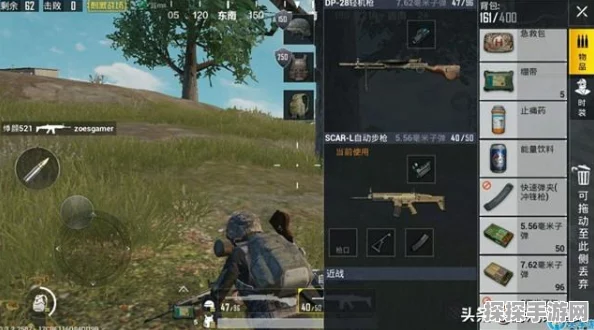 绝地求生刺激战场，大盘鸡枪械深度揭秘与资源管理高效策略