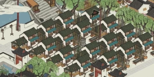江南百景图通贵狸雕像高效布局全攻略