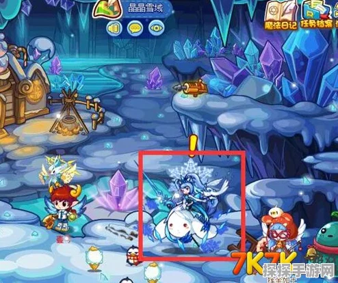 洛克王国魅影幽兰进化揭秘，从雪影娃娃的华丽蜕变