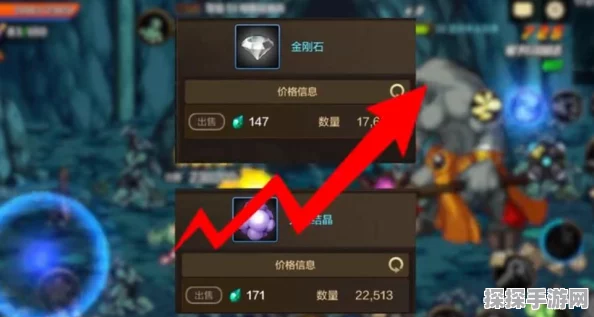 DNF手游玩家必看，萤石锆石进货攻略与最新市场动态