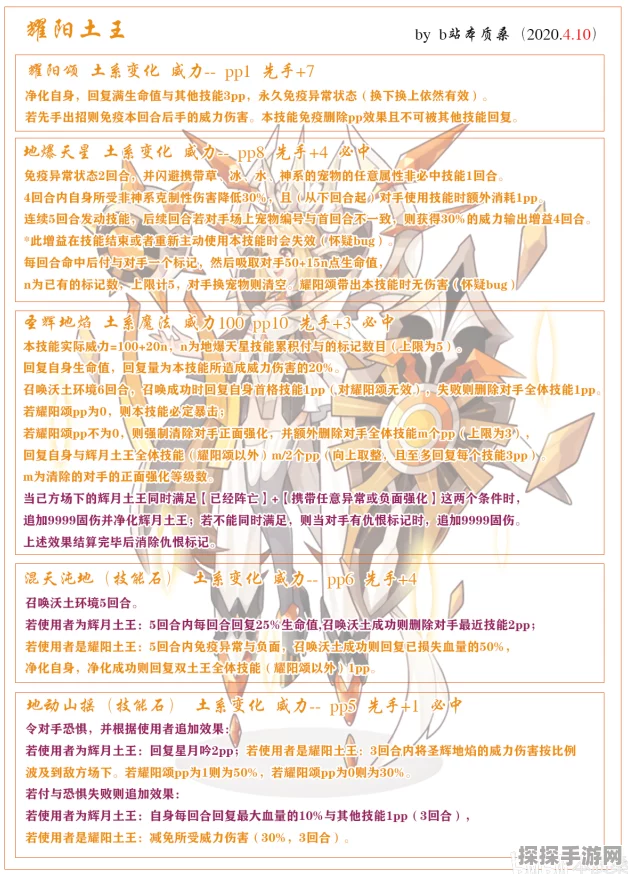 手游资讯，洛克王国耀阳土王获取秘籍全解析