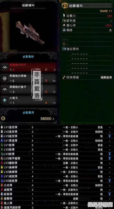 怪物猎人世界，冰原冰原怪物全图鉴手游资讯
