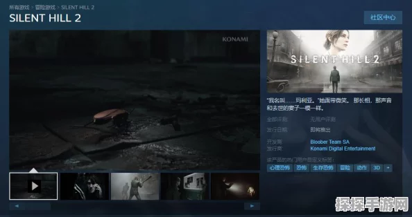 寂静岭2:重制版Steam获特别好评，优化问题成玩家遗憾焦点